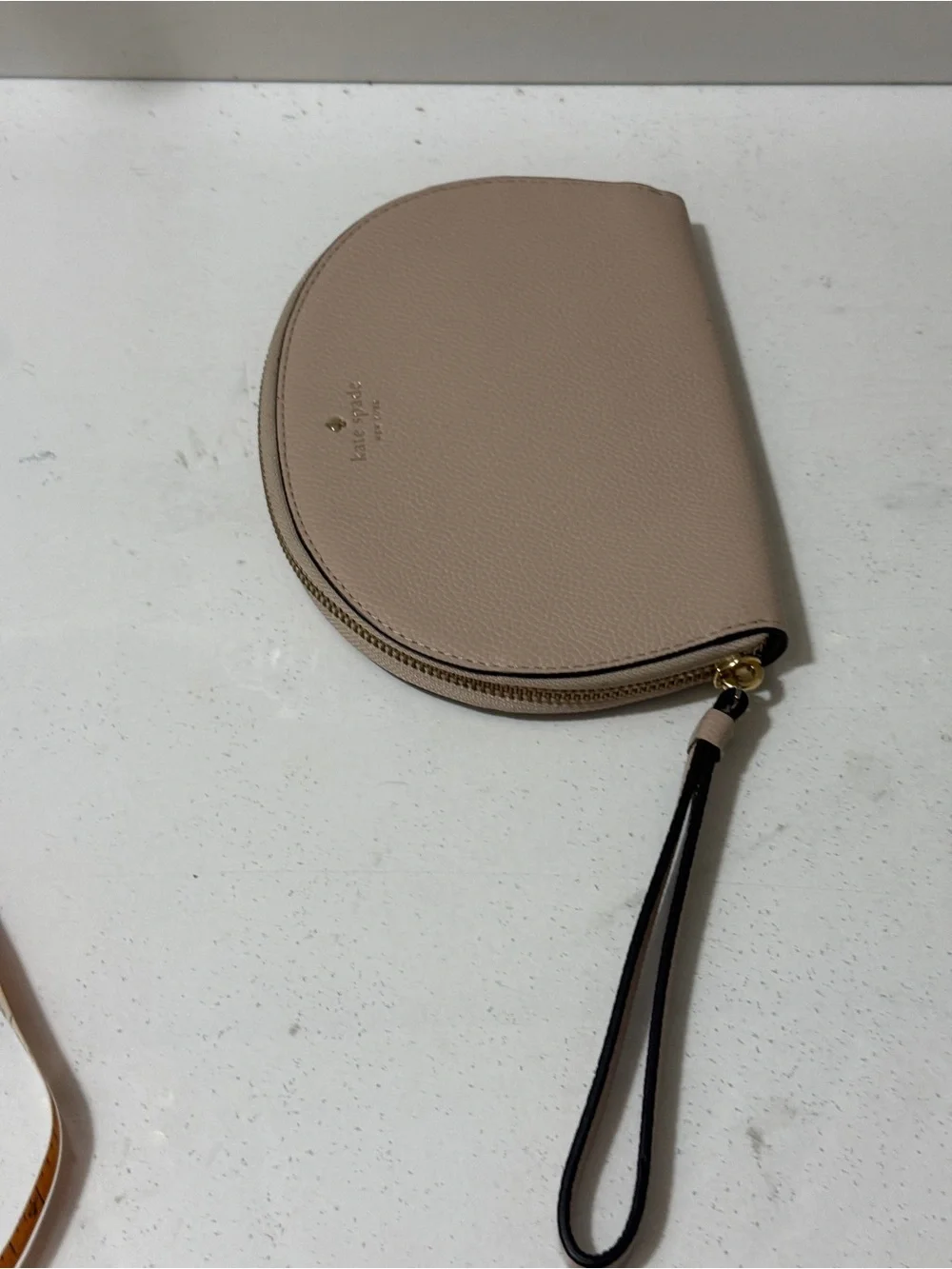 kate spade Blush Leather Wristlet